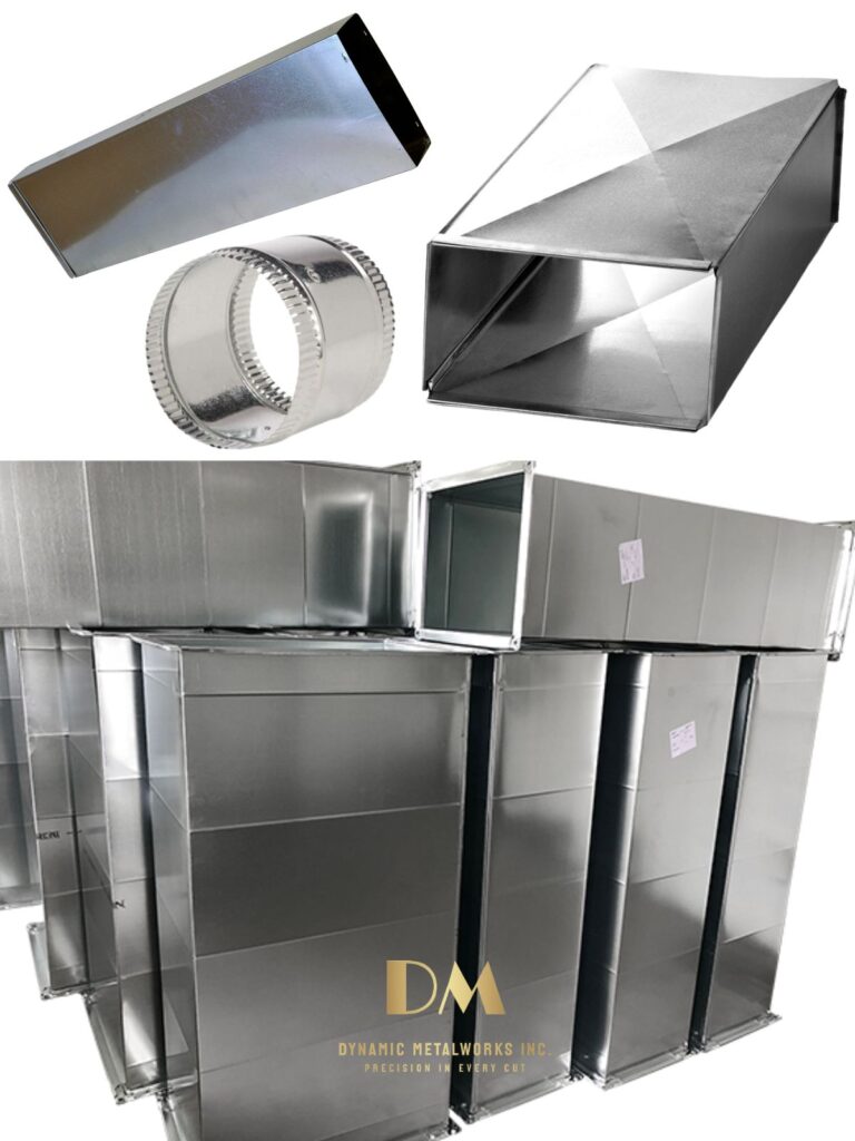 HVAc ductwork by dynamic metalworks inc