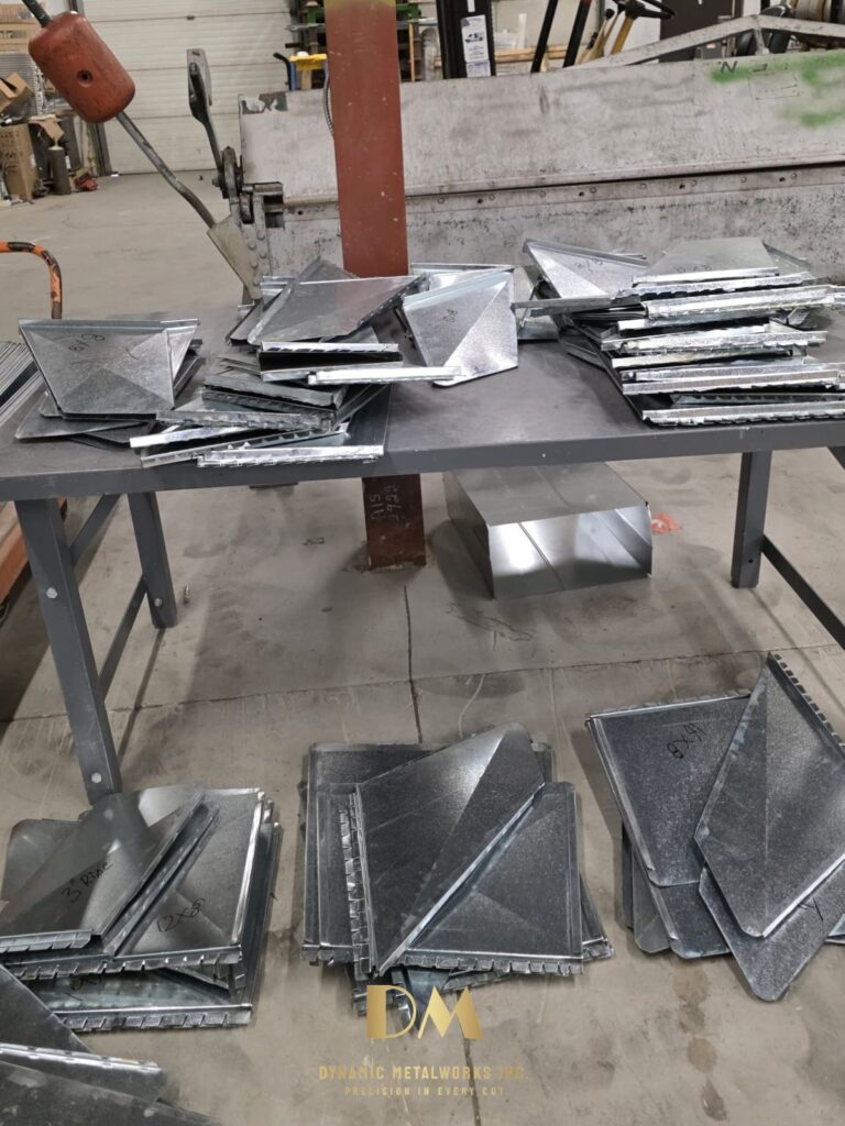 hvac fittings in wharehouse