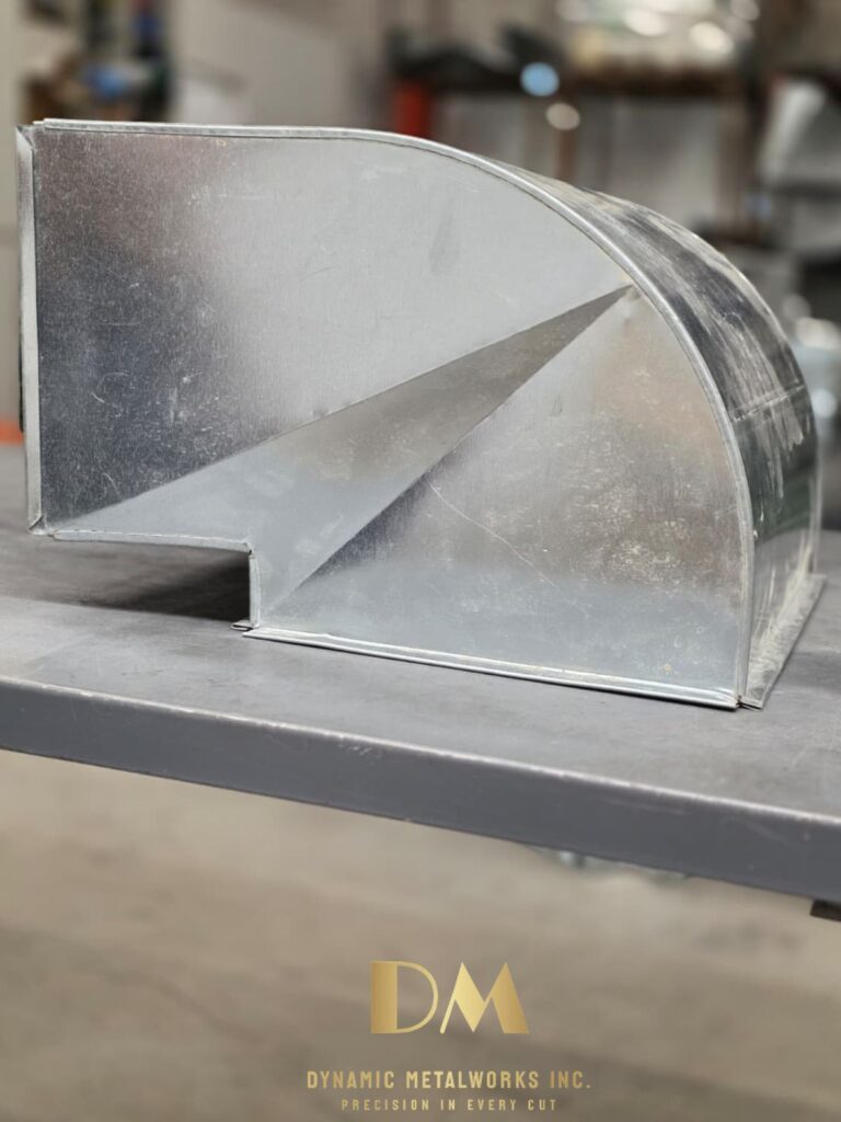 custom sheet metal fabricated fittings