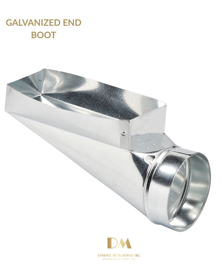 galvanized end boot